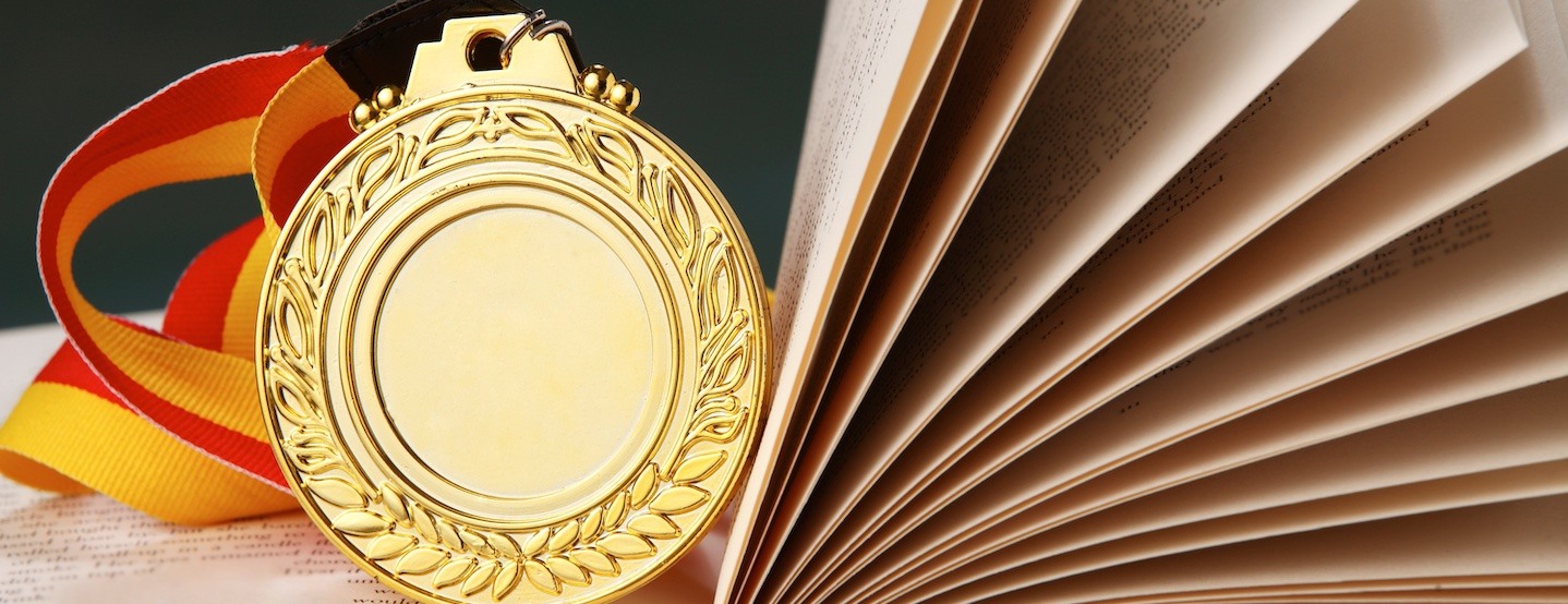 Gold medal in book