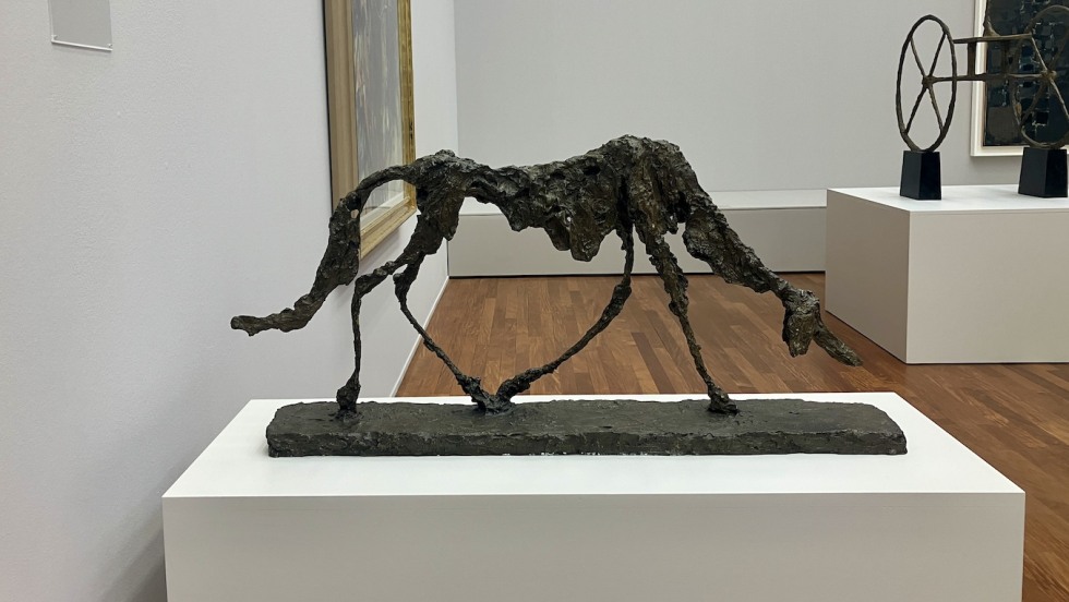 Finally meeting Alberto Giacometti’s ‘Le Chien’ at the Kunsthaus in Zurich, once read about in a class on ‘Philosophizing Dogs’ at the German department