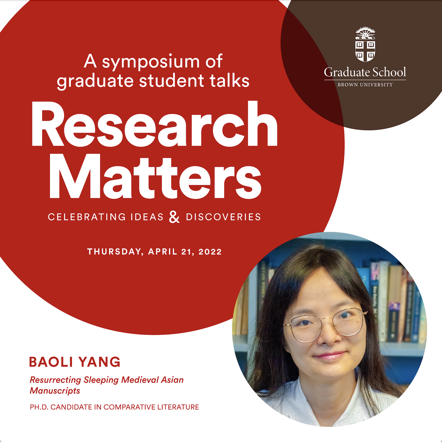 Research Matters flyer